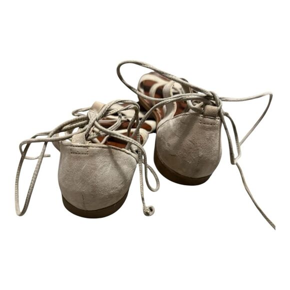 STEVE MADDEN Women's Nude Sanndee Lace Up Strappy gladiator Sandal Sz 9.5 - Picture 8 of 10